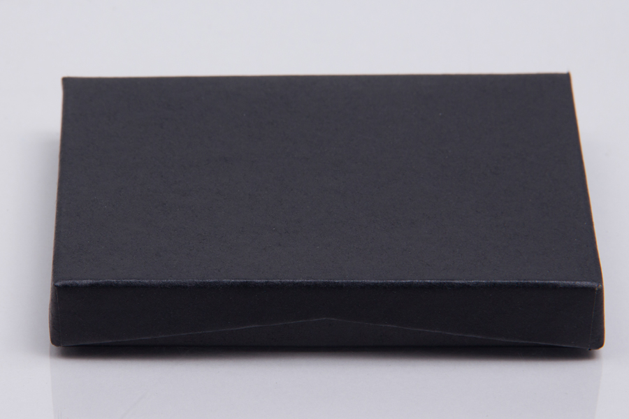 4-5/8 x 3-3/8 x 5/8 BLACK MATTE GIFT CARD BOX WITH POP-UP INSERT