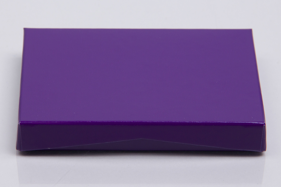 4-5/8 x 3-3/8 x 5/8 PURPLE ICE GIFT CARD BOX WITH POP-UP INSERT