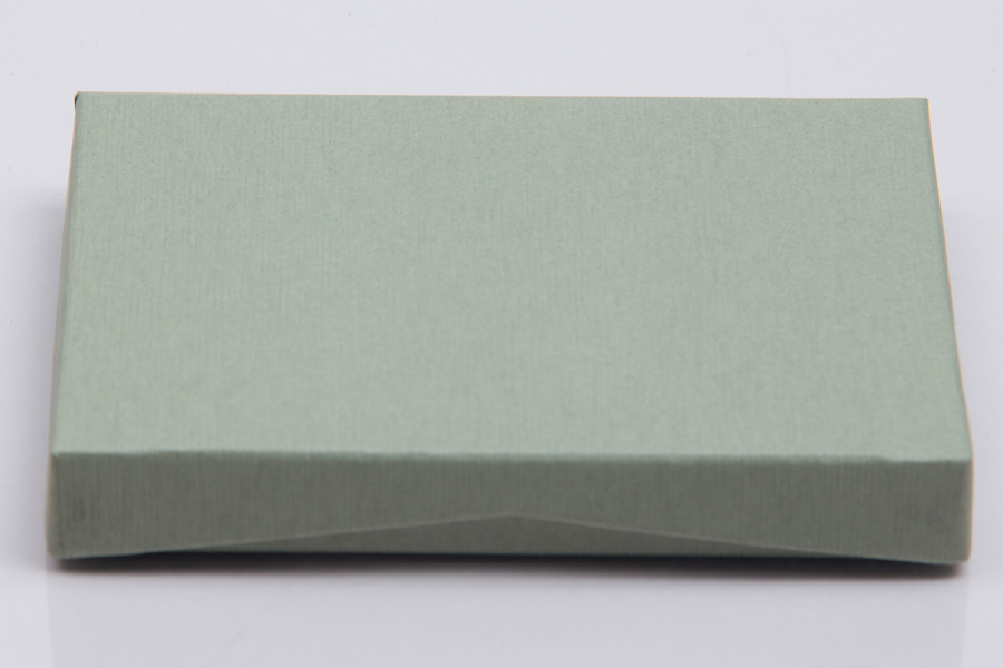 4-5/8 x 3-3/8 x 5/8 SAGE GREEN GIFT CARD BOX WITH POP-UP INSERT