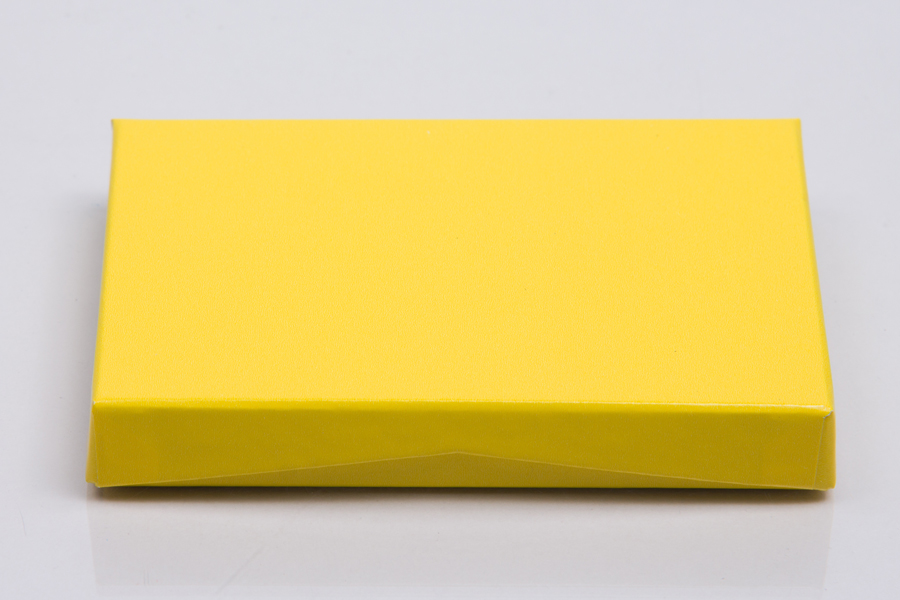 4-5/8 x 3-3/8 x 5/8 YELLOW ICE GIFT CARD BOXGIFT CARD BOX WITH POP-UP INSERT