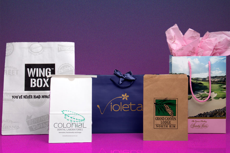 Custom Printed Paper Bags