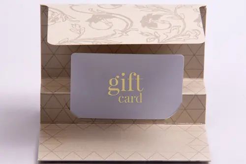 Gift Card Folders
