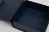 6L x 6W x 2-3/4H, Scratch Resistant Matte Finish Magnetic Boxes, Matte Navy
