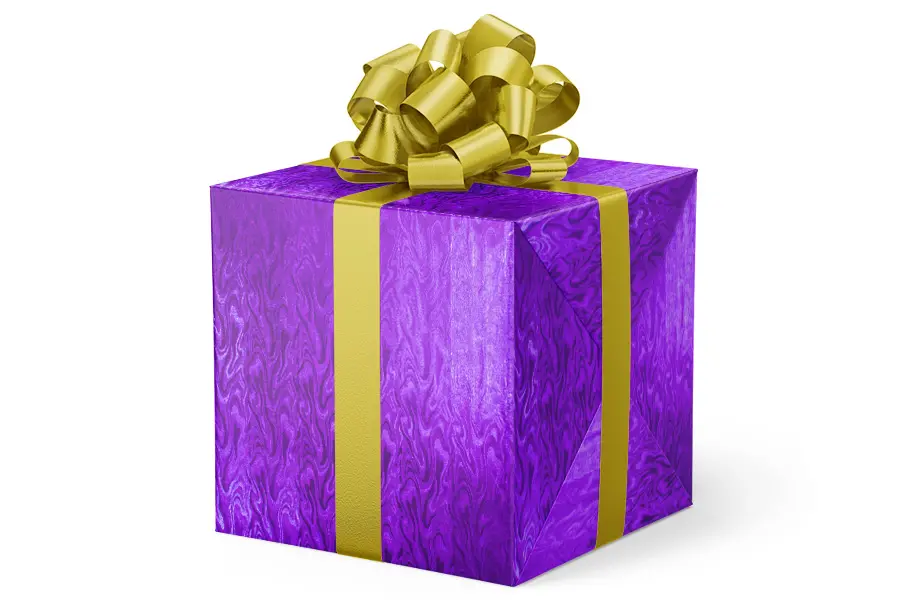 24X417 GW-1921 S6 PURPLE CLOUD NINE FOIL EMBOSSED