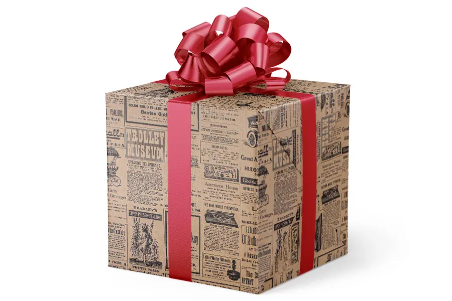 24X417 GW-6311 S2 NEWSPRINT LINED EMBOSSED