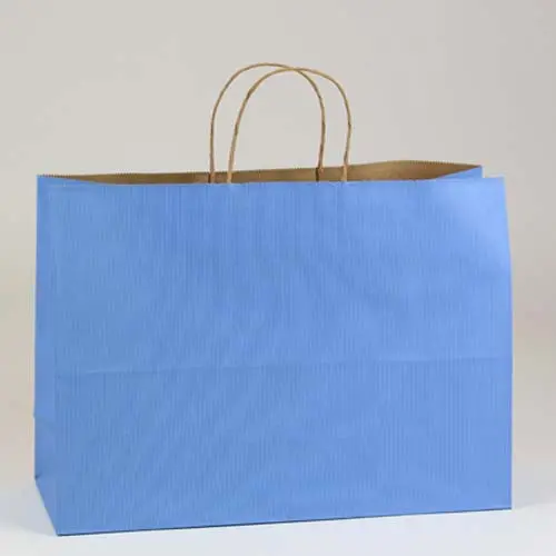 16X6X13 SHOP BAG COUNTRY BLUE