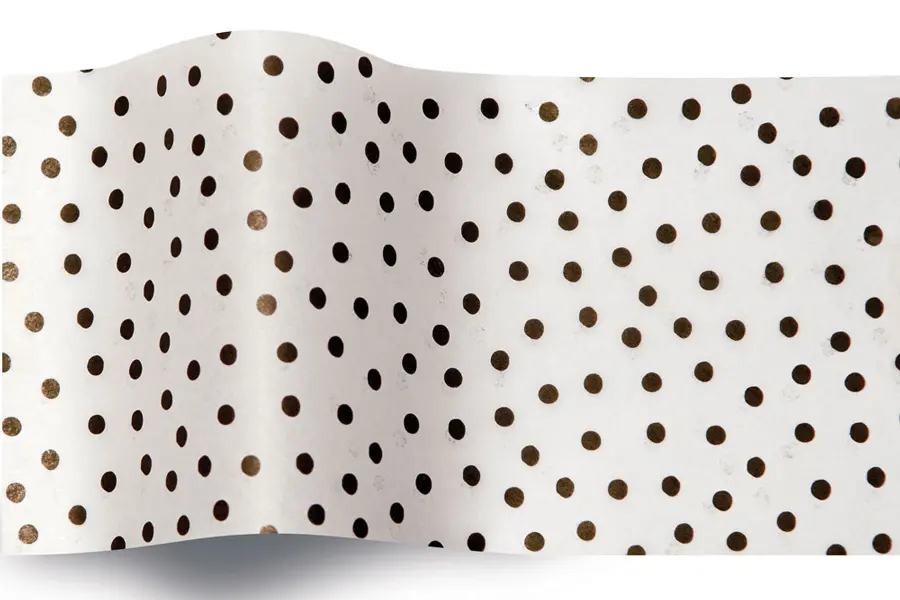 20X30 TISSUE SPECKLED WHITE "A"