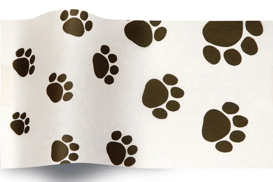 20X30 TISSUE PUPPY PAWS "A"