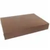 26X19X4 1PC BAKE BOX CHOCO-NO WINDOW