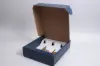 11 X 3-1/2 X 13-3/8 BOTTLE BOX JUTA BLU 3 BOT W/INSERTS
