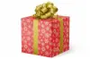 24X417 GW-9099 S9 RED/GOLD SNOWFLAKES VELVET TOUCH FOIL