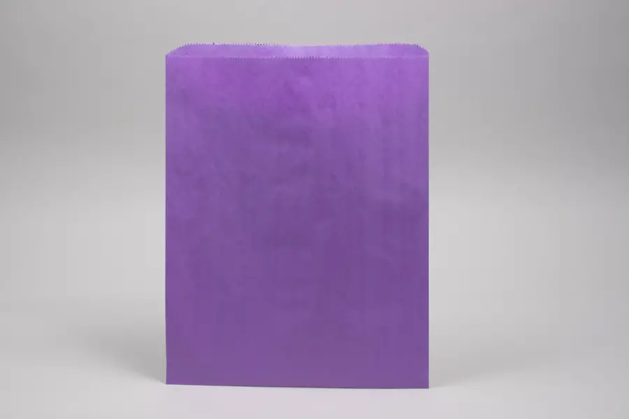 12 X 15 PAPER MERCH BAG - PURPLE