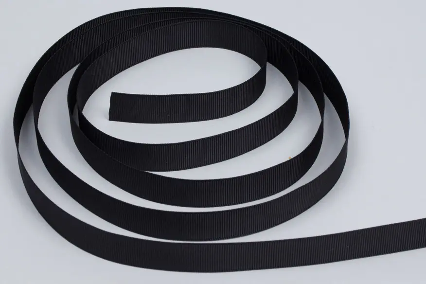 5/8X100YD GROSGRAIN BLACK