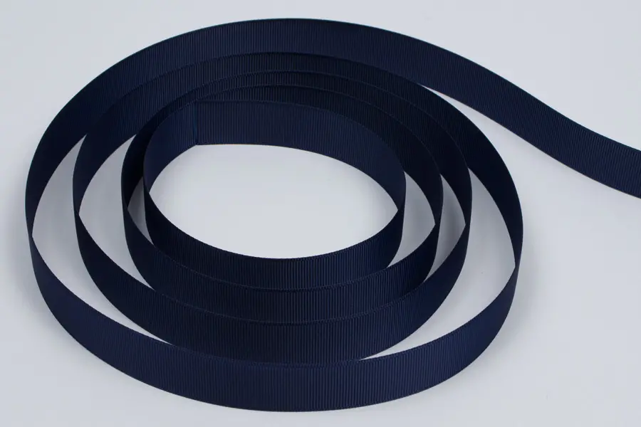 7/8X100YD GROSGRAIN NAVY