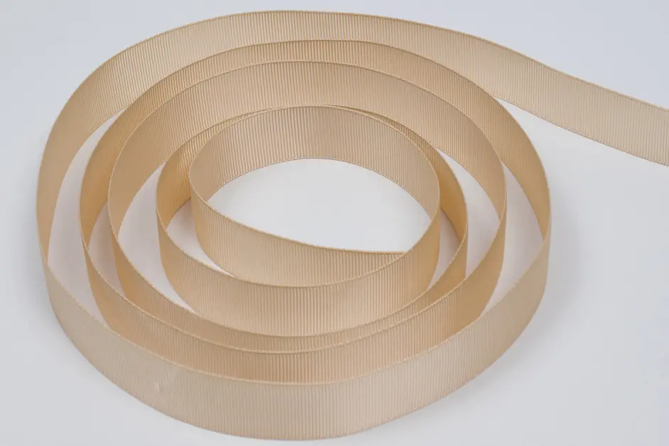 7/8X100YD GROSGRAIN NATURAL