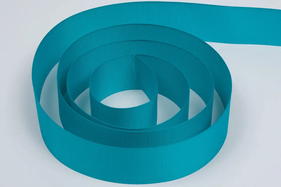 1-1/2X100YD GROSGRAIN TORNADO BLUE