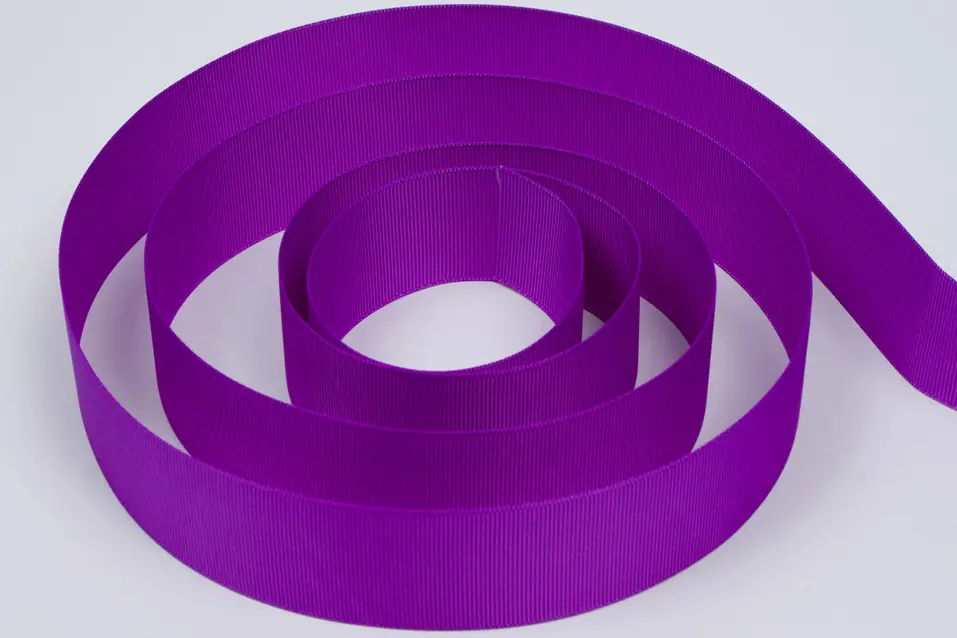 1-1/2X100YD GROSGRAIN PURPLE