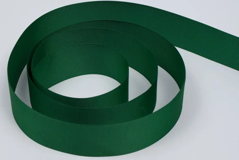 1-1/2X100YD GROSGRAIN FOREST