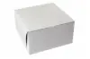 10X10X6 1PC BAKE BOX WHITE-NO WINDOW