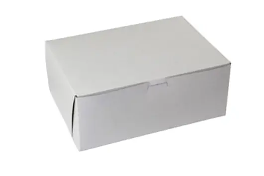 14.5X10.5X5 1PC BAKE BOX WHITE-NO WINDOW