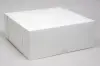 14X14X5.5 1PC BAKE BOX WHITE - NO WINDOW