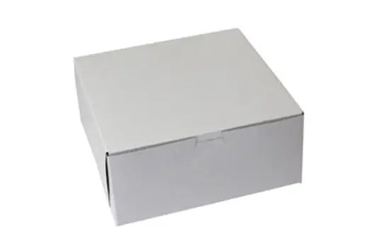 9X9X4 1PC BAKE BOX WHITE-NO WINDOW