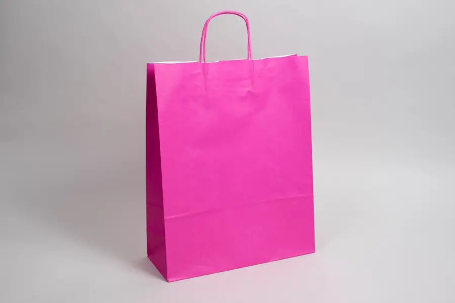 【tsz】Leather Paper Bag pink 12ct Junior Tote Gift Bags Pink - Spritz™: Party Favor & Goodie