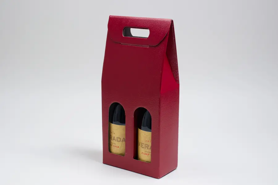 7 X 3-1/2 X 15 WIND CARRIER DARK RED PEBBLE 2 BOT