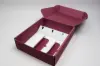 10-3/4 X 3-1/2 X 13 BOTTLE BOX  BORDEAU X  RIBBED 3 BOT W/INSERTS