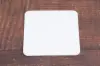 4" WHITE SQUARE PULPBOARD 80PT - HEAVY WEIGHT