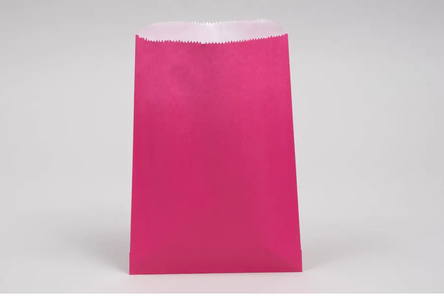 1#  6 3/4 X 9 1/4  WILD ROSE GOURMET GLASSINE MERCHANDISE BAG