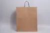 16X7X19 MIDTOWN TURN TOP  - NATURAL KRAFT W/ BLACK HANDLES