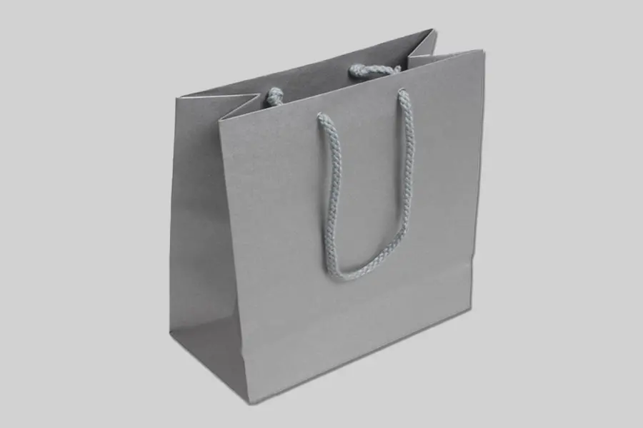 6-1/2X3-1/2X6-1/2 ENVIRO - METALLIC SILVER EUROTOTE