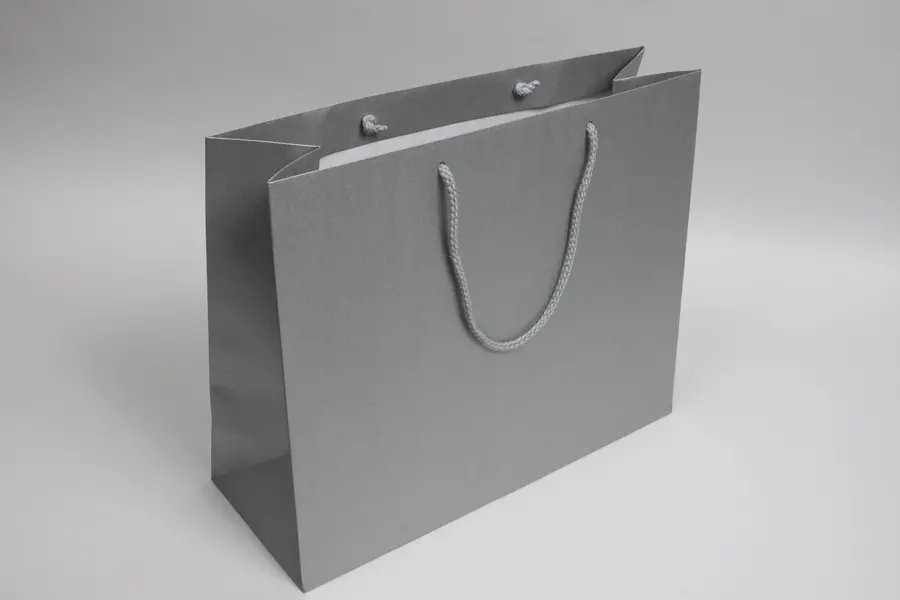16X6X13 ENVIRO - METALLIC SILVER EUROTOTE