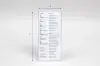 HOUSTONS 4X9 CLEAR MENU SLEEVE