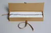 8X2X1-1/4 NATURAL KRAFT W/ KRAFT COLORED RIBBON JEWELRY BOX