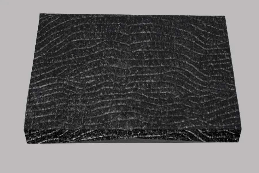 4-5/8X3-3/8X5/8 ALLIGATOR W/BLACK PAPER POP UP INSERT