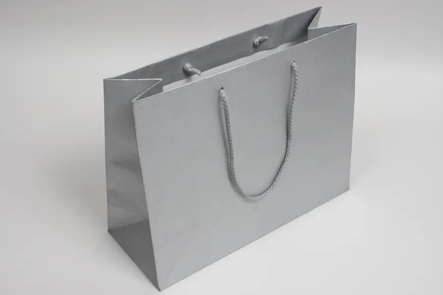 13X5X10 ENVIRO - METALLIC SILVER EUROTOTE