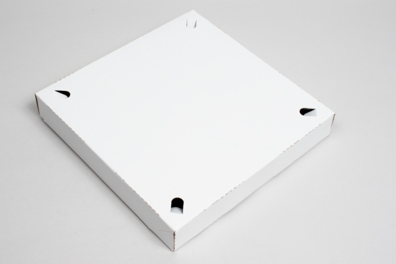 10L x 10W x 1-1/2H, Automatic Popup Pizza Boxes w/ FDA-Approved