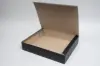 15-3/4 X 12-1/2 X 3-1/8 BLACK LINEN EXEC TUCK BOX
