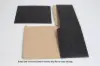 9-7/8 X 7-7/8 X 4-3/4 BLACK LINEN EXEC TUCK BOX W/BOTTOM BOARD