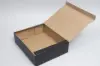 11-3/4 X 9-3/8 X 3-1/8 BLACK LINEN EXEC TUCK BOX