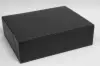 15-3/4 X 12-1/2 X 4-3/4 BLACK LINEN EXEC TUCK BOX