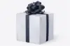 COS BAR 15X417 WHITE EMBOSSED GIFT WRAP