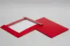 11.5X8.5X1.6 RED GLOSS APPAREL BOX