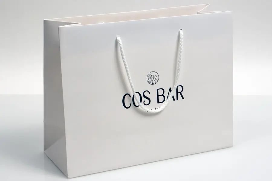 COS BAR 13X5X10 WHITE MC EUROTOTES