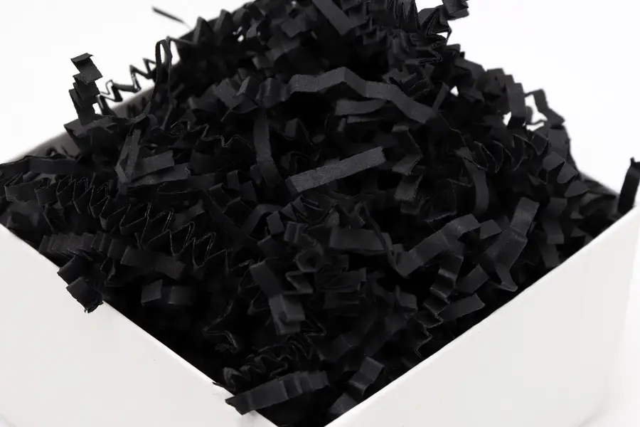 10 LB. ACCORDION SHRED - BLACK