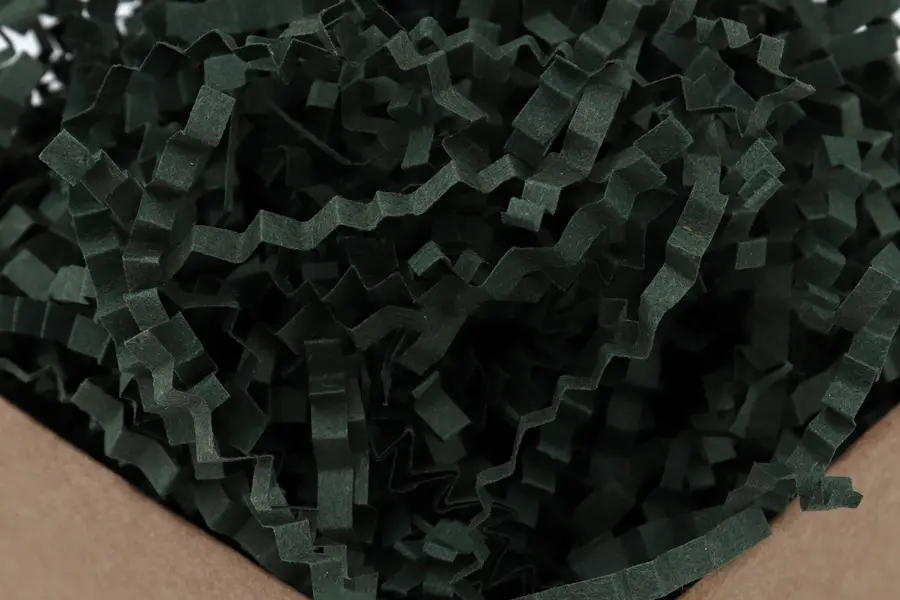 10 LB. ACCORDION SHRED - DARK GREEN