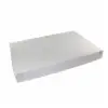 13L x 9W x 3-1/4H, White Bakery Boxes