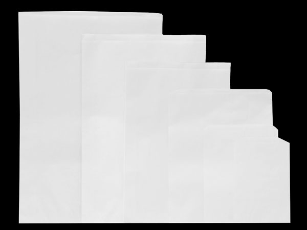 MC - Paper Bags - Merchandise - White Kraft
